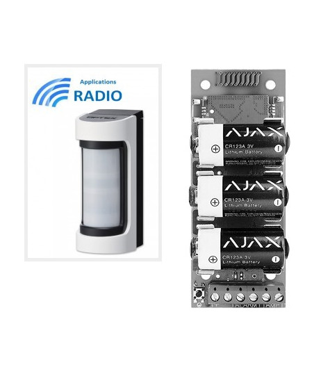 Alarme Ajax Optex VXS-RDAM - Détecteur extérieur